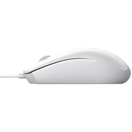 Trust Ratón TM-101W Ambidextro Blanco